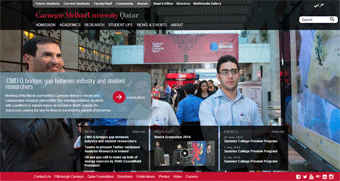 Carnegie Mellon University in Qatar Website