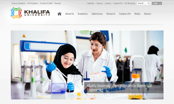 Khalifa University Website