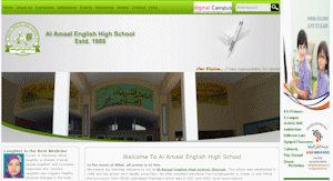 Al Amaal English High School  Website