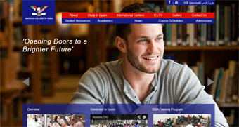 American College of Dubai Website