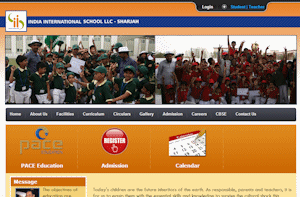 India International School Sharjah Website