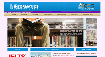 Dubai Informatics Computer Center Website