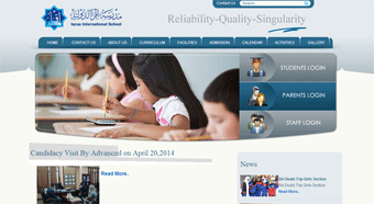 Iqraa School Sharjah Website