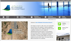 Ras Al Khaimah International Airport Website